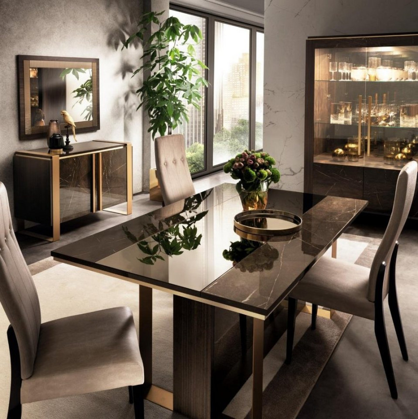 ᐅ JVmoebel Esstisch Designer Esstisch Design Tisch Holz Esszimmer